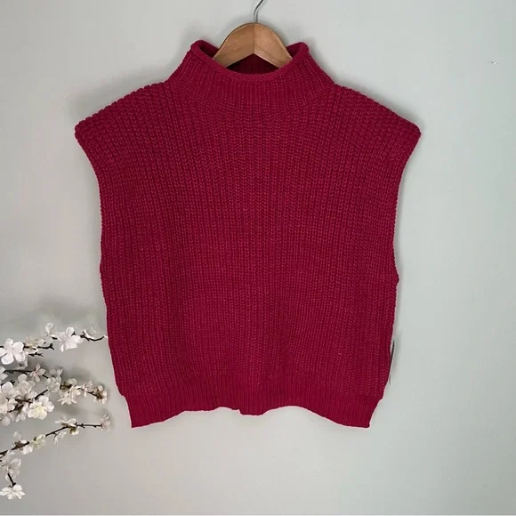 Eloquii Mock Neck Strong Shoulder Sweater NWT Size 18/20 - Picture 2 of 5